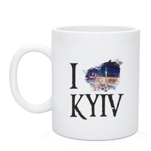 Чашка Я люблю Киев