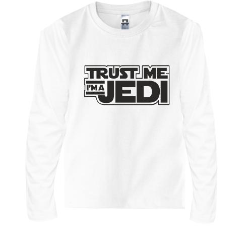 Детская футболка с длинным рукавом I m Jedi
