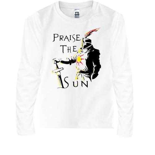 Детская футболка с длинным рукавом Praise The Sun