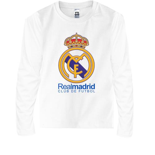 Детская футболка с длинным рукавом Real Madrid