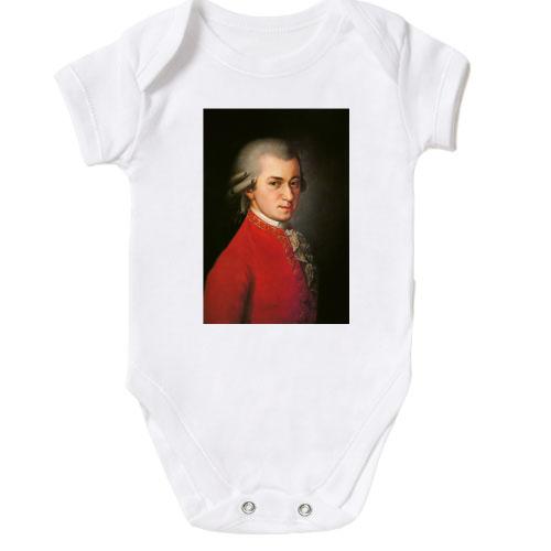Детское боди с Моцартом