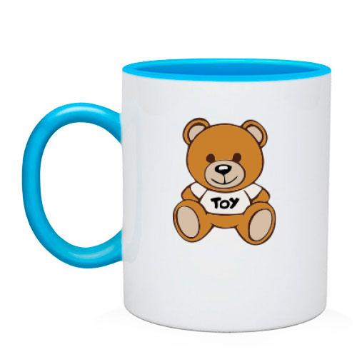 Чашка з ведмедиком 