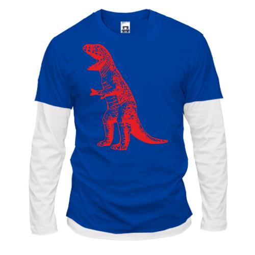 Комбинированная футболка  Шелдона Dino