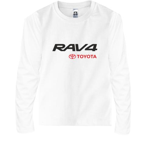 Детская футболка с длинным рукавом Toyota Rav4