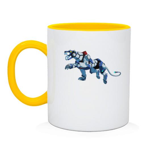 Чашка с тигром-роботом