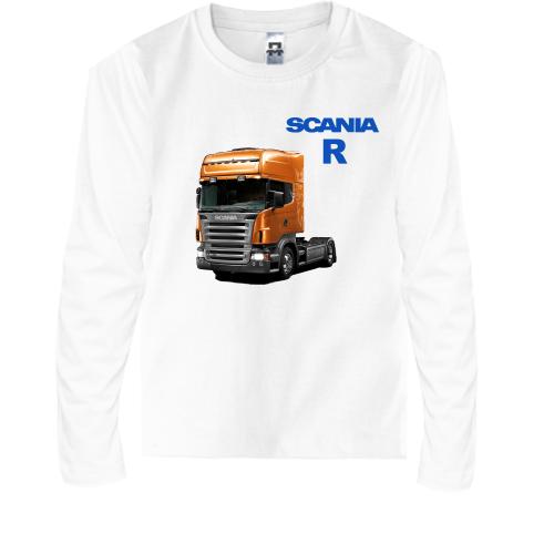 Детская футболка с длинным рукавом Scania-R