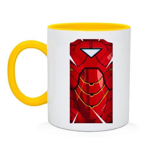 Чашка с торсом Железного человека