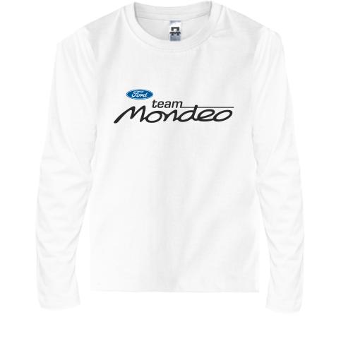 Детская футболка с длинным рукавом Mondeo Team