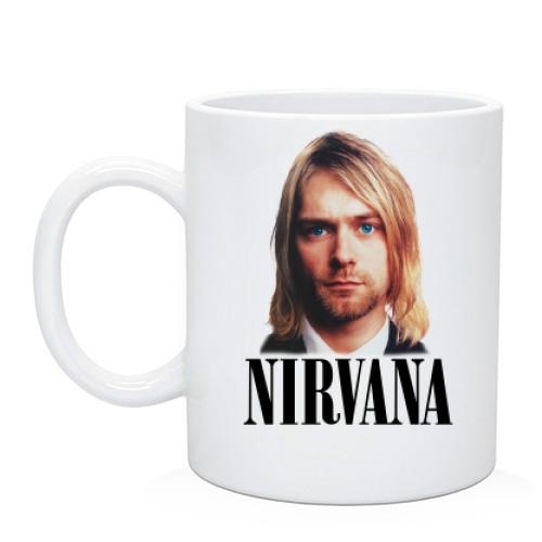 Чашка с Курт Кобейном (Nirvana)