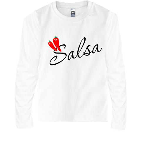 Детская футболка с длинным рукавом Salsa