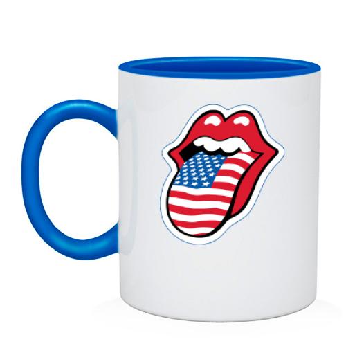 Чашка Rolling Stones USA