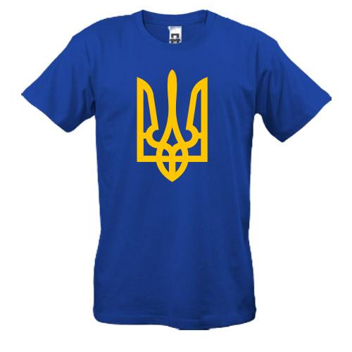 Футболка с гербом Украины 2