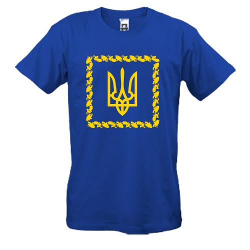 Футболка с гербом Президента Украины