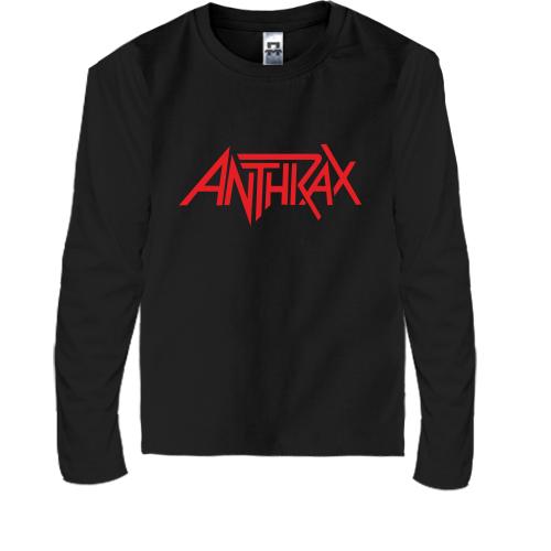 Детская футболка с длинным рукавом Anthrax