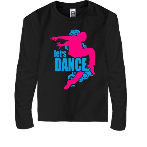 Детская футболка с длинным рукавом Let's Dance