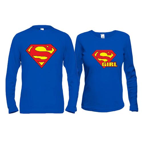 Парні лонгсліви Superman & Supergirl