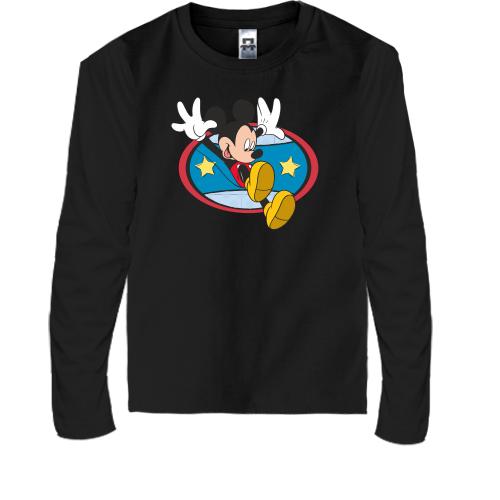 Детская футболка с длинным рукавом Miki Mouse
