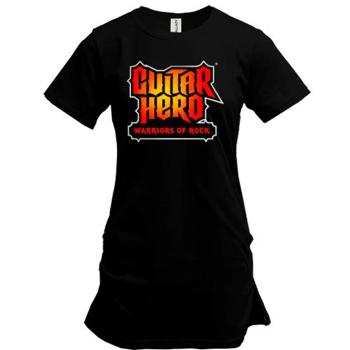 Подовжена футболка з постером Guitar Hero - Воїни року