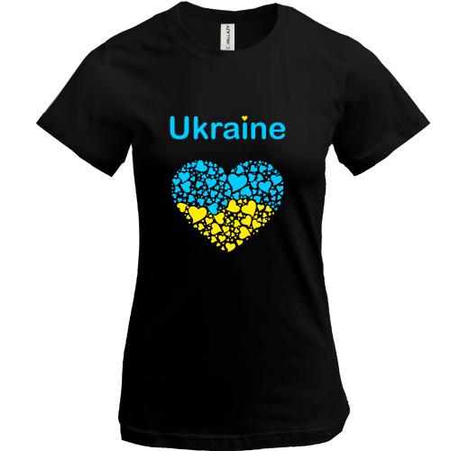 Футболка Ukraine - сердце