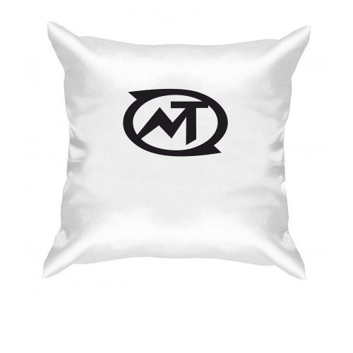 Подушка Мумий Тролль (лого)
