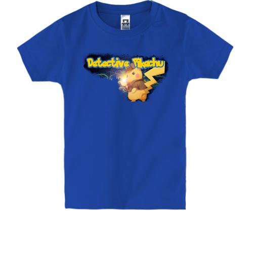 Дитяча футболка з артом Детектива Пікачу 3