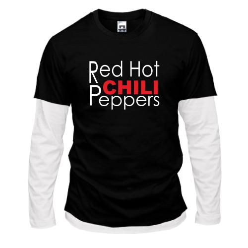 Лонгслив комби Red Hot Chili Peppers 3