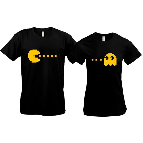 Парные футболки Pac-Man