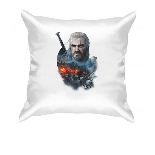 Подушка The Witcher 3 - Geralt