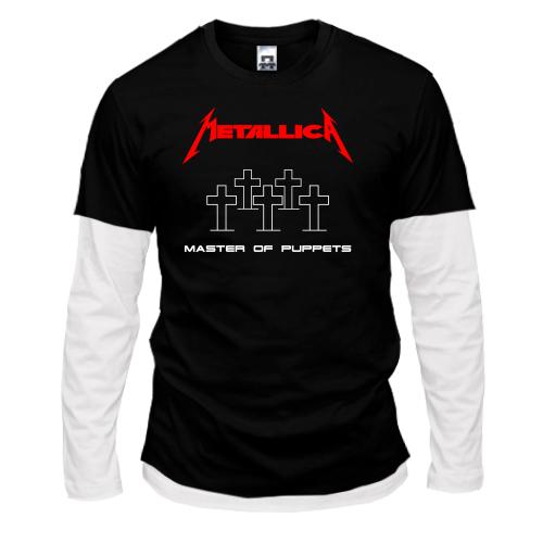 Лонгслив комби Metallica - Master of puppets