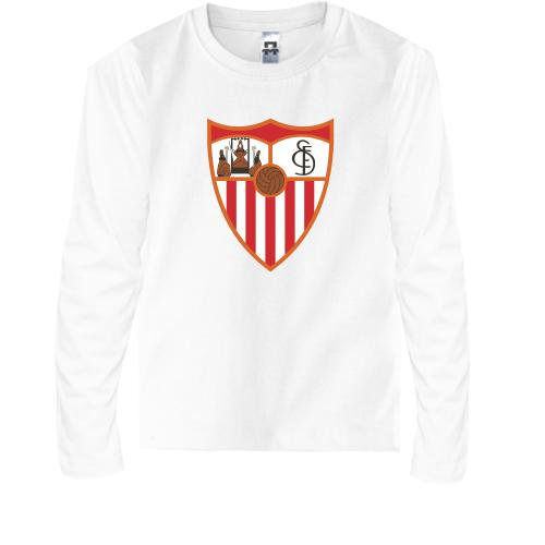 Детская футболка с длинным рукавом FC Sevilla (Севилья)