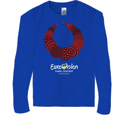 Детская футболка с длинным рукавом Eurovision Ukraine (с бусами)