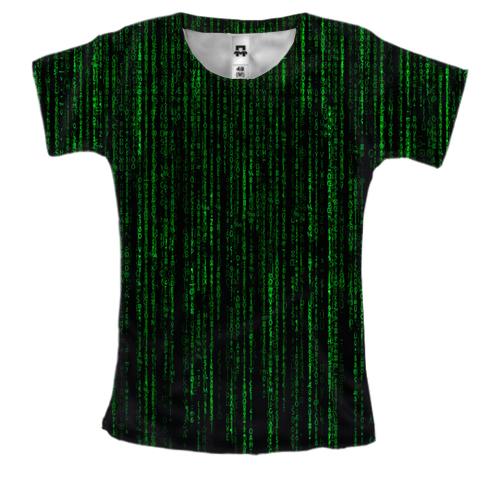Жіноча 3D футболка Матриця