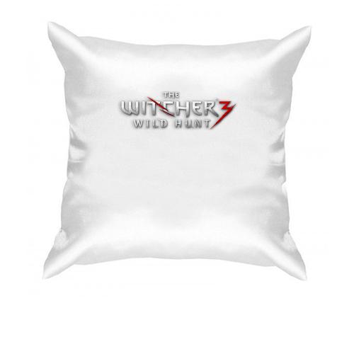 Подушка The Witcher 3 (logo hd)