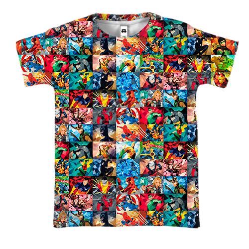 3D футболка с героями комиксов (2)