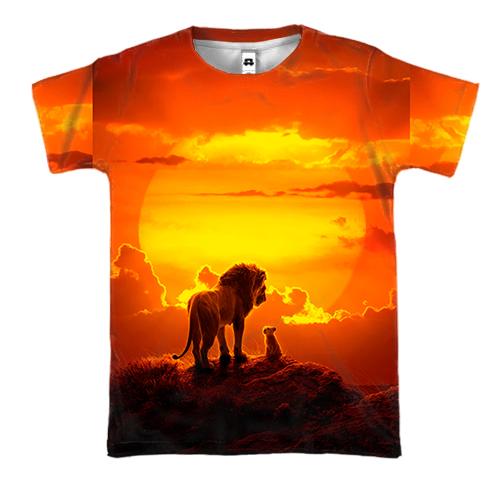 3D футболка Король Лев