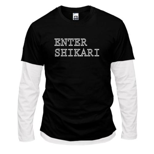 Лонгслив комби Enter Shikari 4