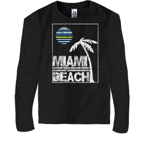 Детская футболка с длинным рукавом Miami Beach