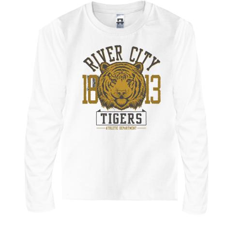 Детская футболка с длинным рукавом river city tigers