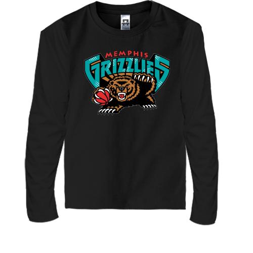 Детская футболка с длинным рукавом memphis grizzlies bear