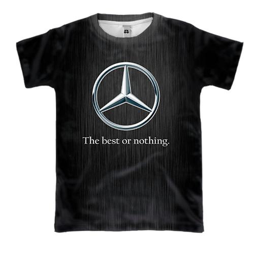 3D футболка Mercedes-Benz - The best or nothing