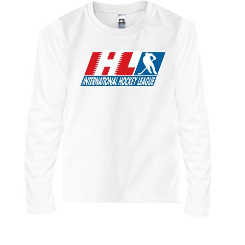 Детская футболка с длинным рукавом International Hockey League (