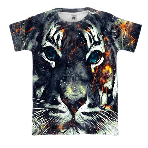 3D футболка с эпическим тигром