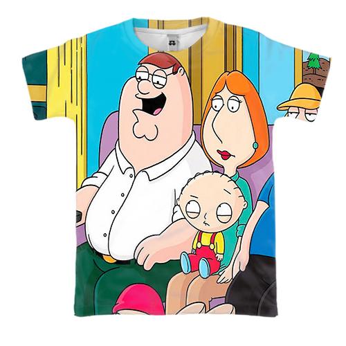 3D футболка Гриффины (Family Guy)