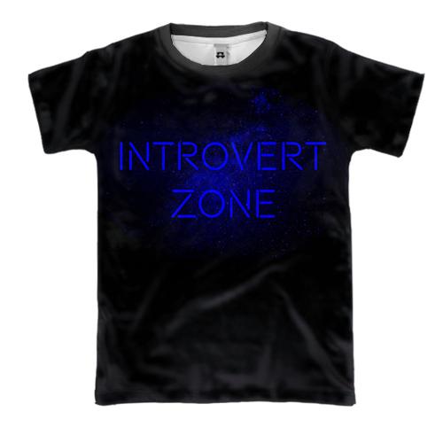 3D футболка Introvert Zone