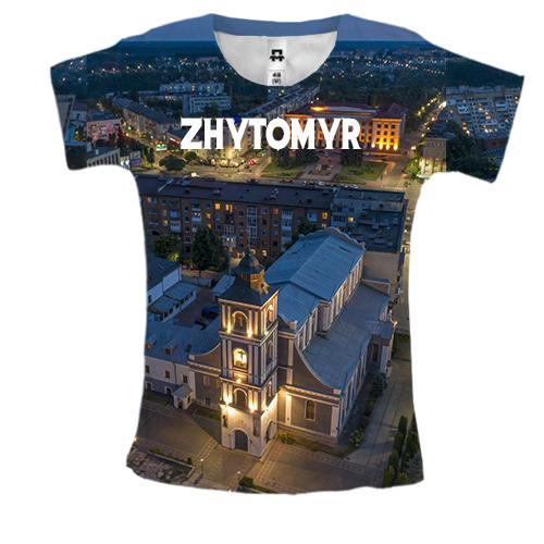 Женская 3D футболка Житомир