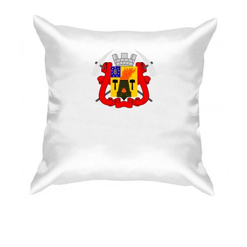 Подушка с гербом города Луганск