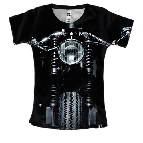 Женская 3D футболка с мотоциклом (Sons of Anarchy)