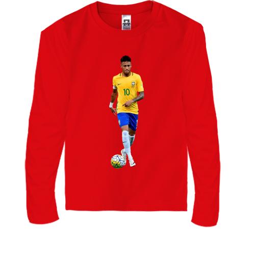 Детская футболка с длинным рукавом c Neymar 2
