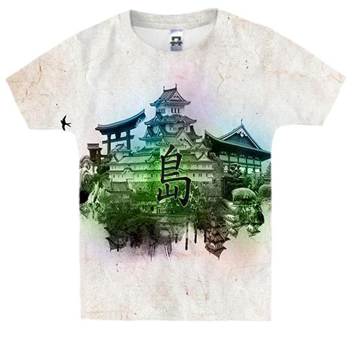 Детская 3D футболка с Китайским городком
