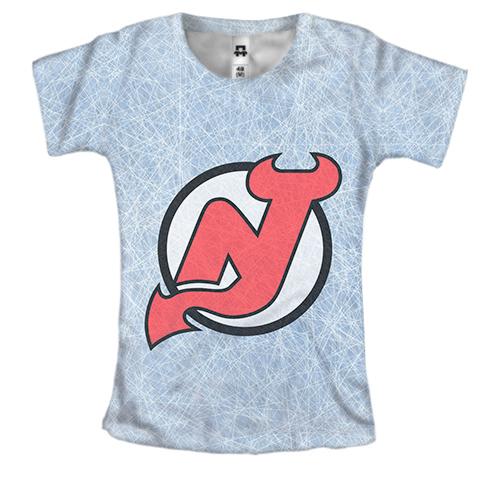 Женская 3D футболка New Jersey Devils